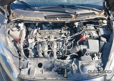 2014 Ford Fiesta Se из США, поврежденный, VIN 3FADP4EJXEM188879